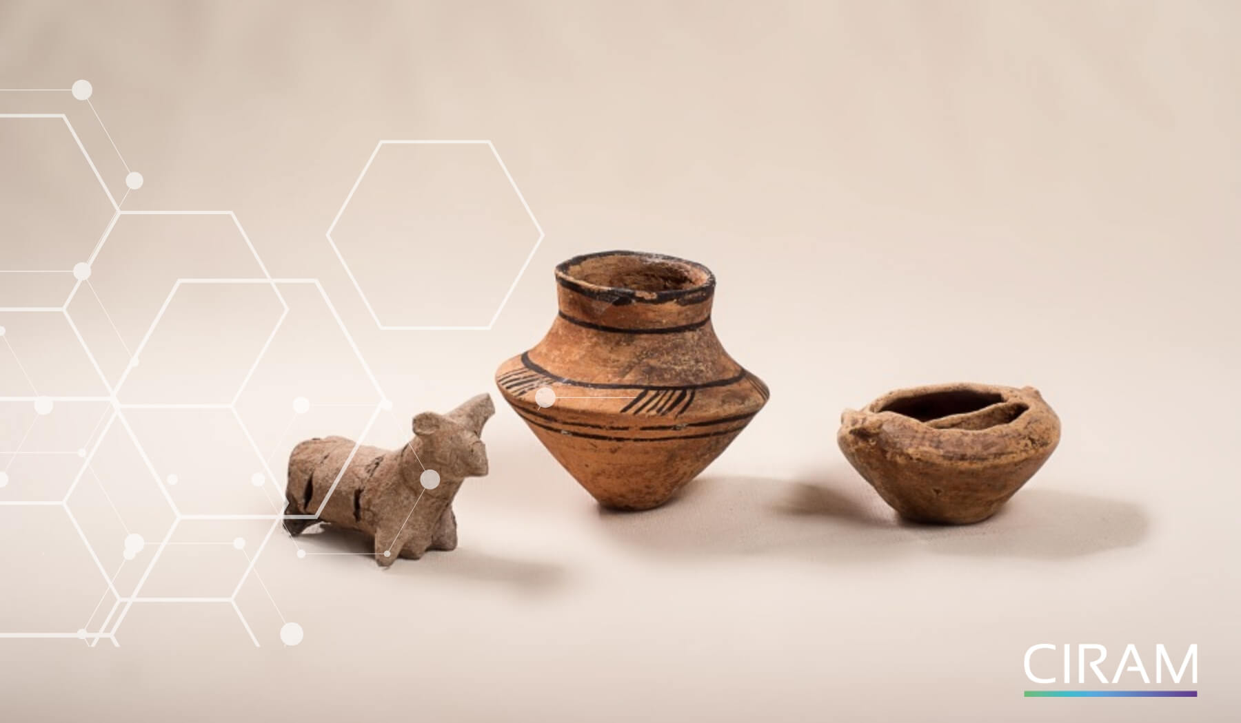 Terracotta objects made of fired clay