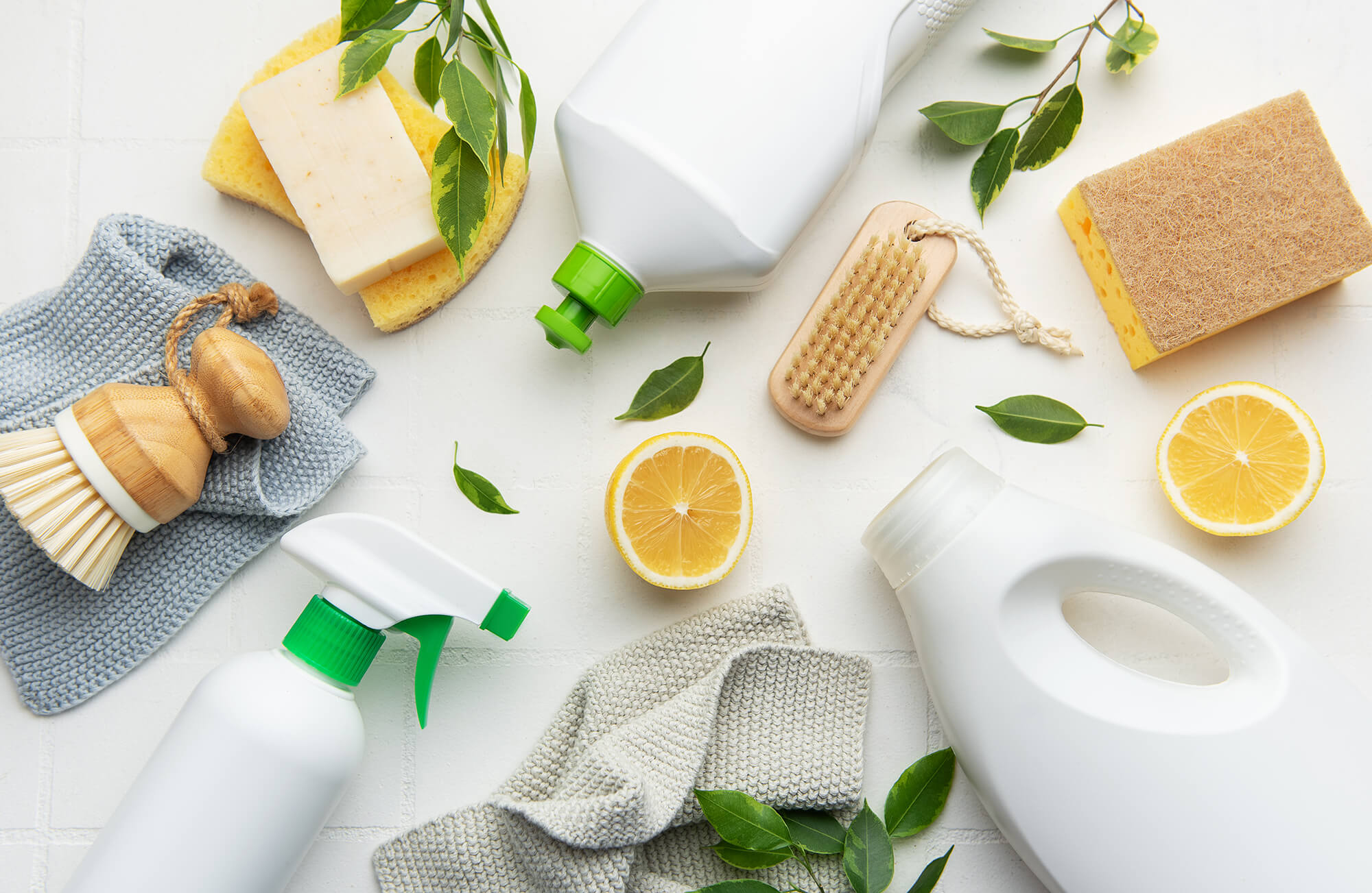 Cleaning products made from natural and bio-based ingredients