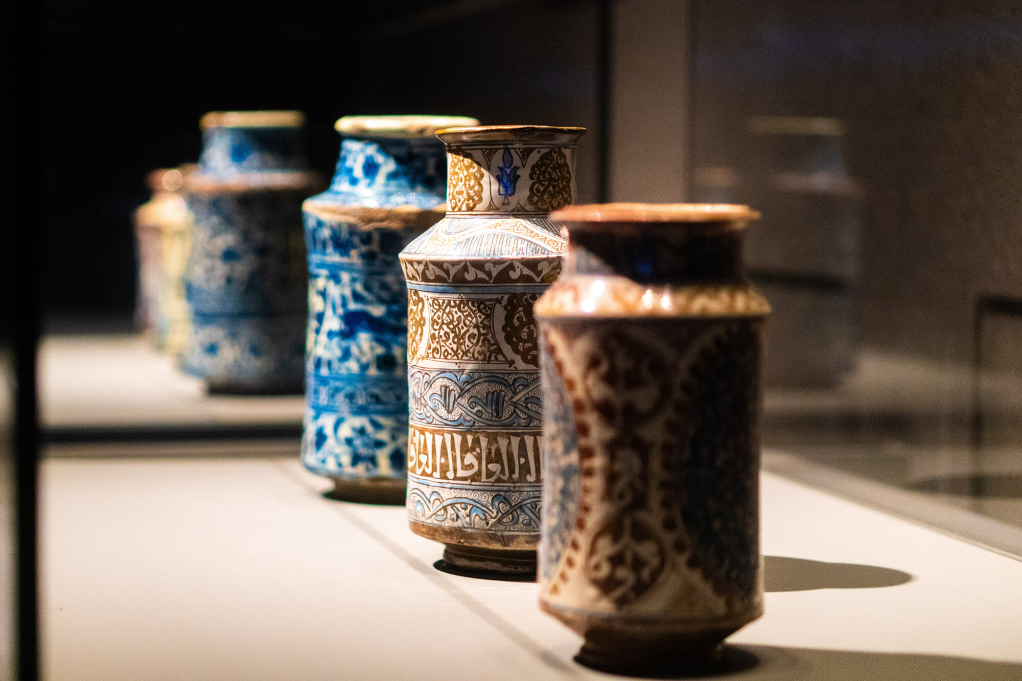 Assortment of ceramic and terracotta objects
