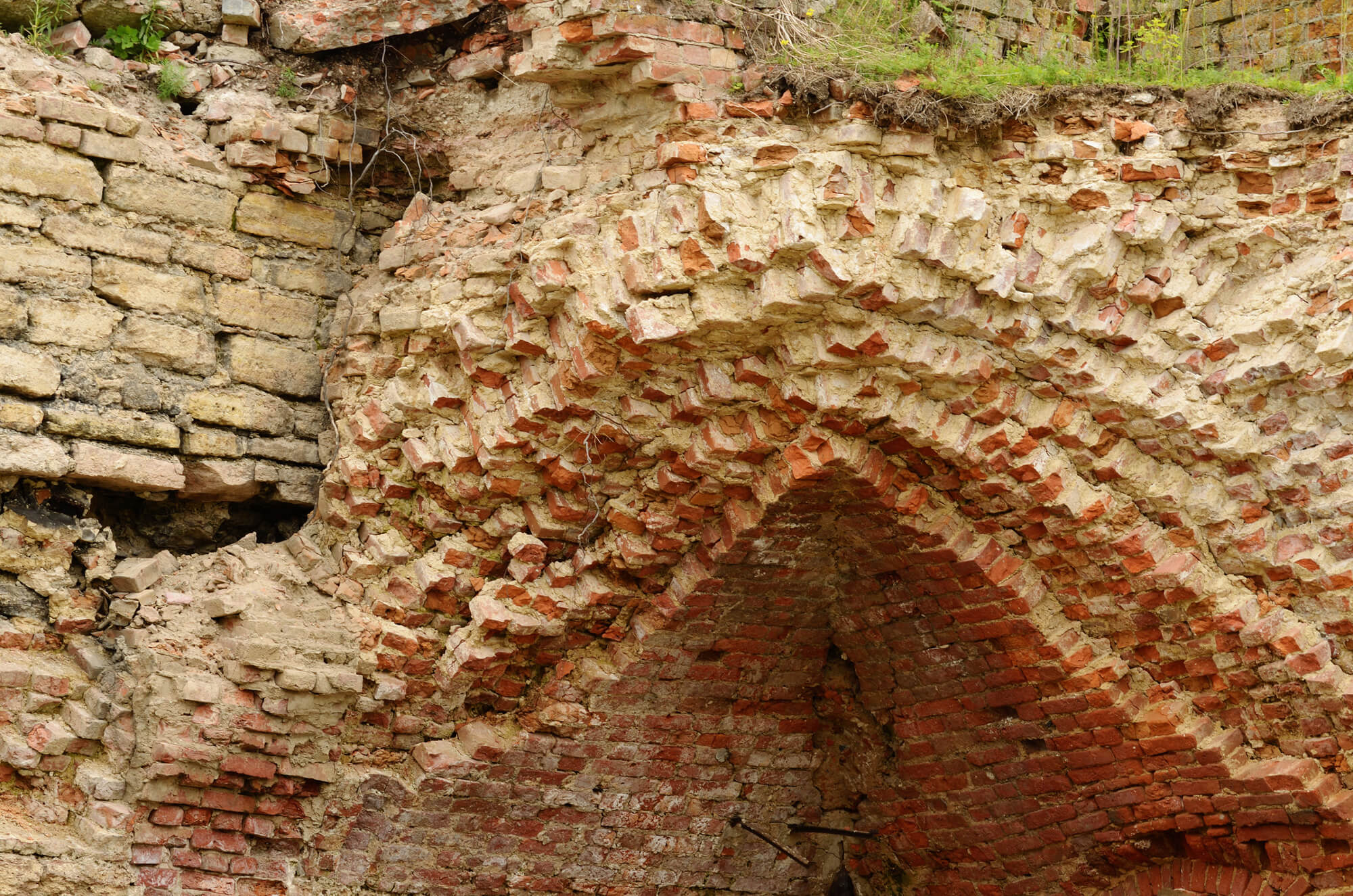 Ancient mortar fragment from an archaeological site